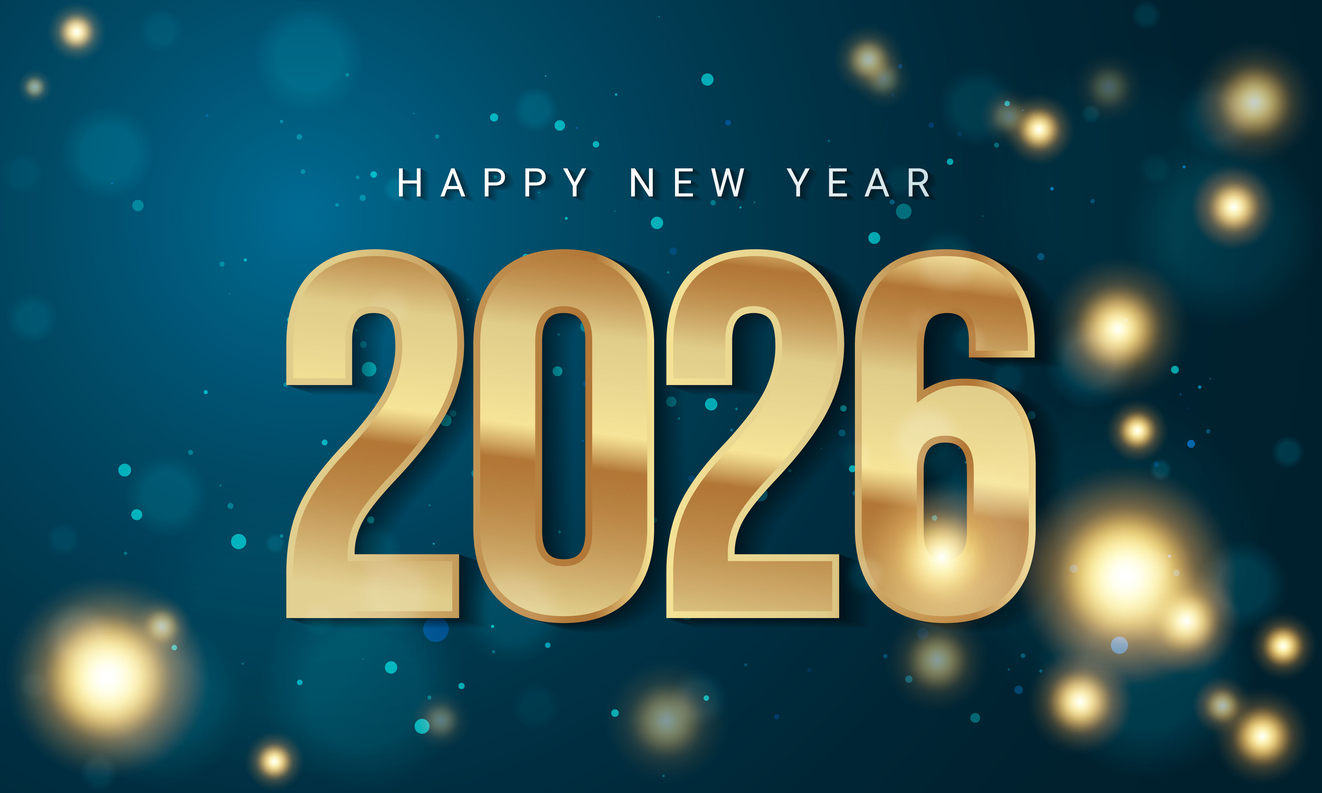 Happy New Year 2026 graphic